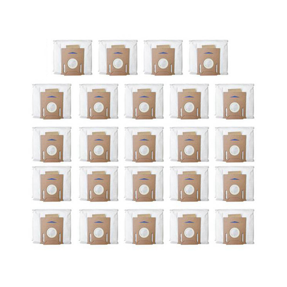 AD-24Pcs For ECOVACS DEEBOT OZMO T8 Robot Vacuum Cleaner High Capacity Leakproof Dust Bag Replacement Accessories Parts Kit-image-OPC-PDY99G6-NEW