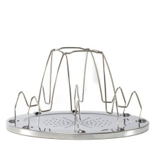 Stainless Steel Toasting Rack, 4 Slice Toaster Tray, Camping Toaster Rack
