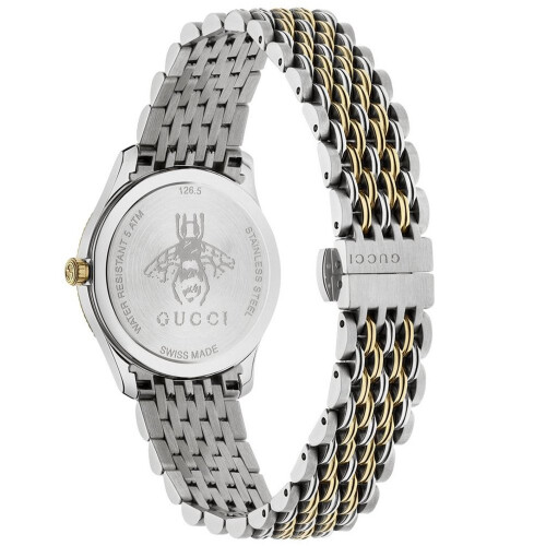 GUCCI Gucci YA1265029 G-Timeless δίχρωμο γυναικείο ρολόι 2