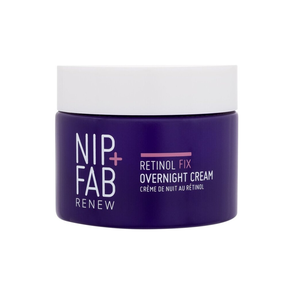 Nip+Fab - Renew Retinol Fix Overnight Cream 3% - For Women, 50 Ml