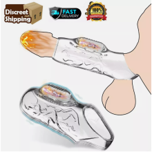 Penis Sleeve Vibrator Men Cock Ring Sex Toys for Couples