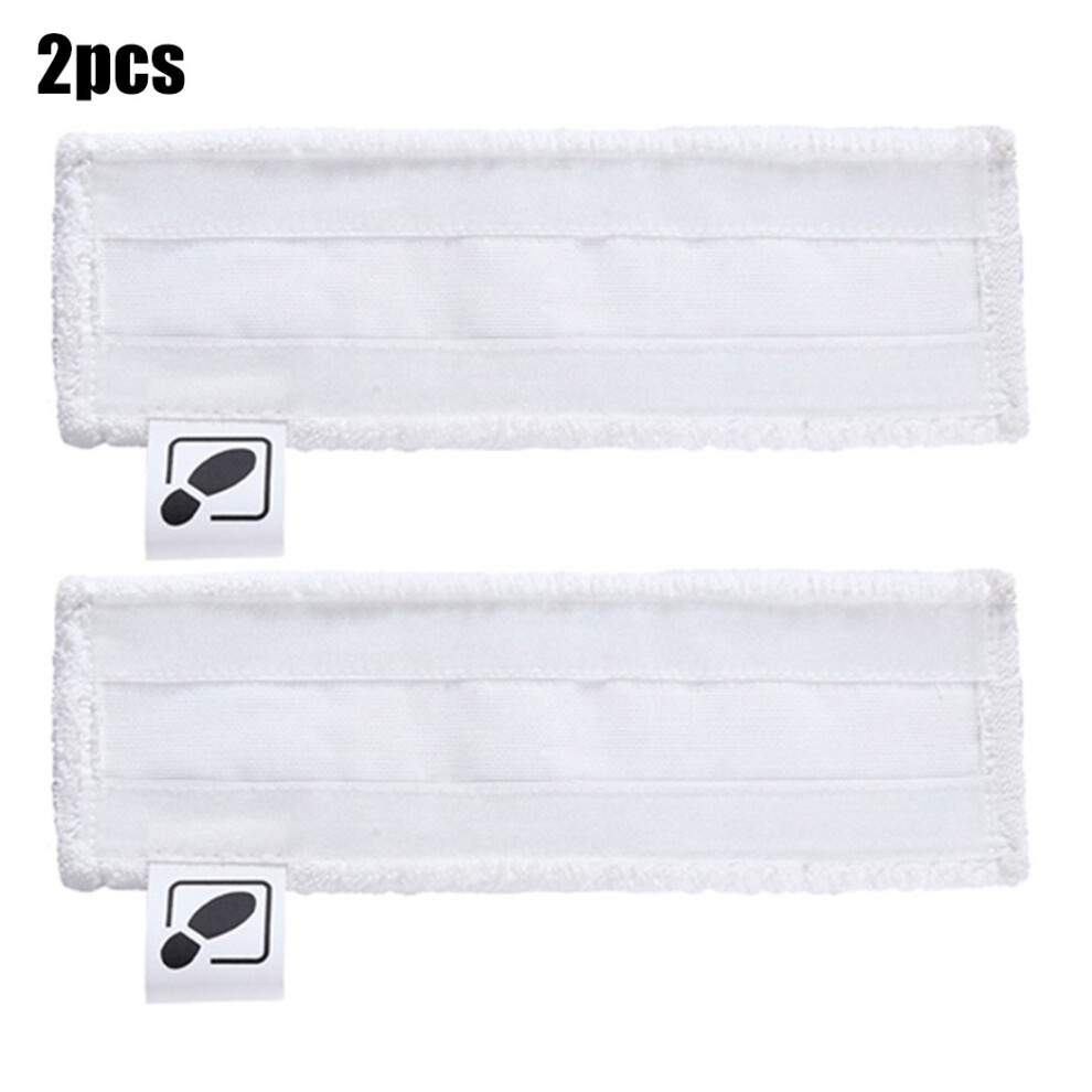 2pcs Steam Cleaner Floor Cloth Pads For Karcher Easy Fix SC1 SC2 SC3 SC4 SC5 Vacuum Cleaner Spare Parts Accessories For Home