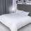 Flax Linen Adora Design Duvet Cover set White - Double 1