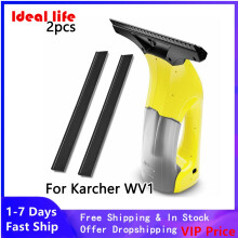 2x Scrapers Replacement Pulling Lips Casement Cleaner Blades For Karcher WV1 2.633-128.0 1633011 1.633.011 16330110 1.633-011.0