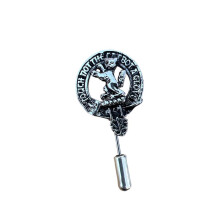 Smith Clan Crest Pewter Cap Lapel Tie Pin