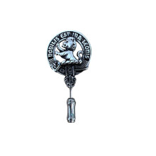Stuart of Bute Clan Crest Pewter Cap Lapel Tie Pin