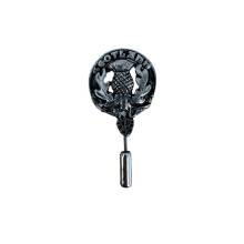 Scottish Thistle Clan Crest Pewter Cap Lapel Tie Pin