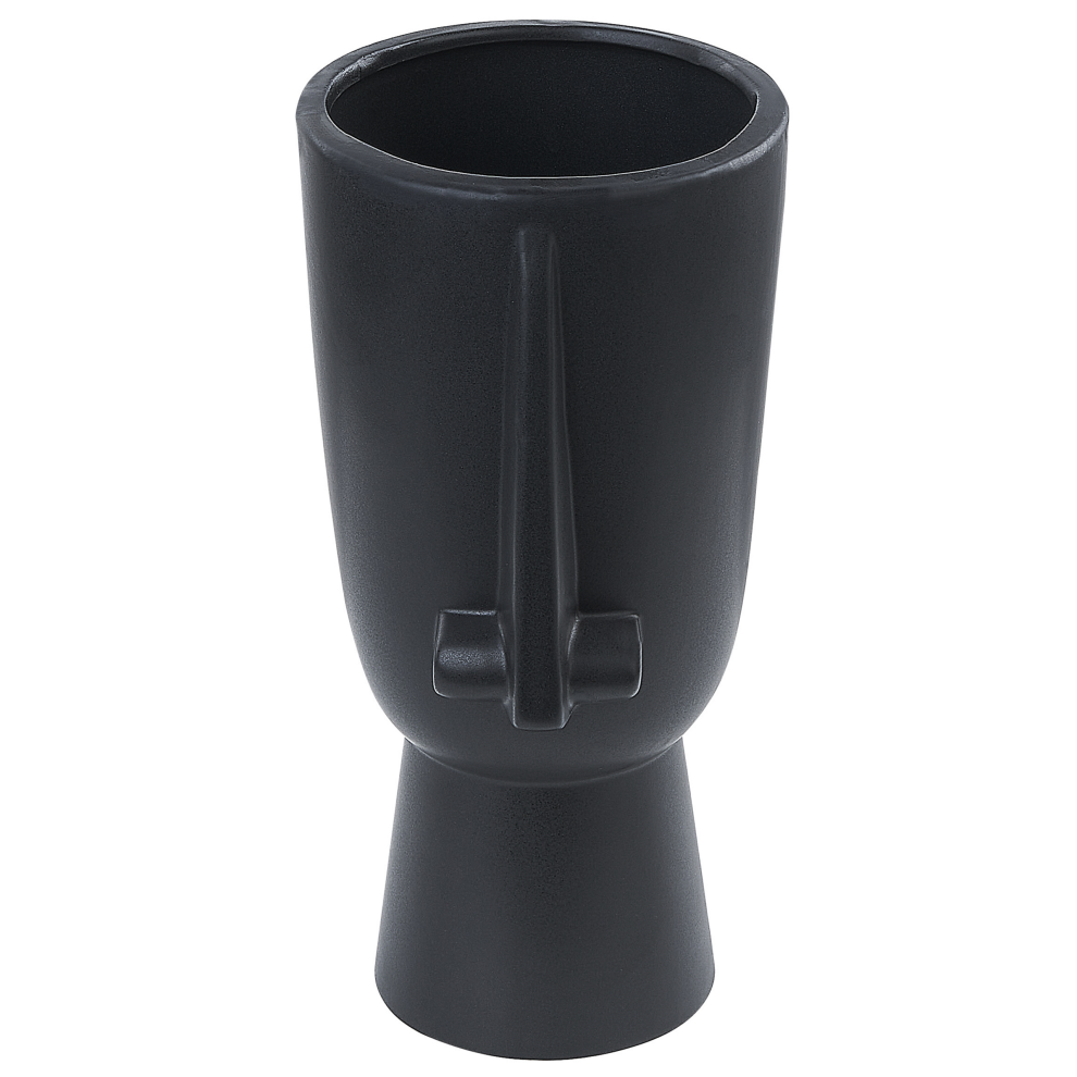 Flower Vase ARTEMIS Ceramic 22 cm Black