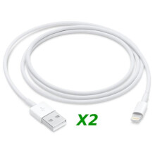 Pack of 2 1m Lightning 8 Pin Charger Cable For Iphone Xs max / Xs / XR / X 8 8Plus 7 7Plus 6 6S Plus /iPad / iPod