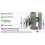 1 x Top Double Shower Door Roller/Runner/Wheels/Fixtures included LUX1 FT 2