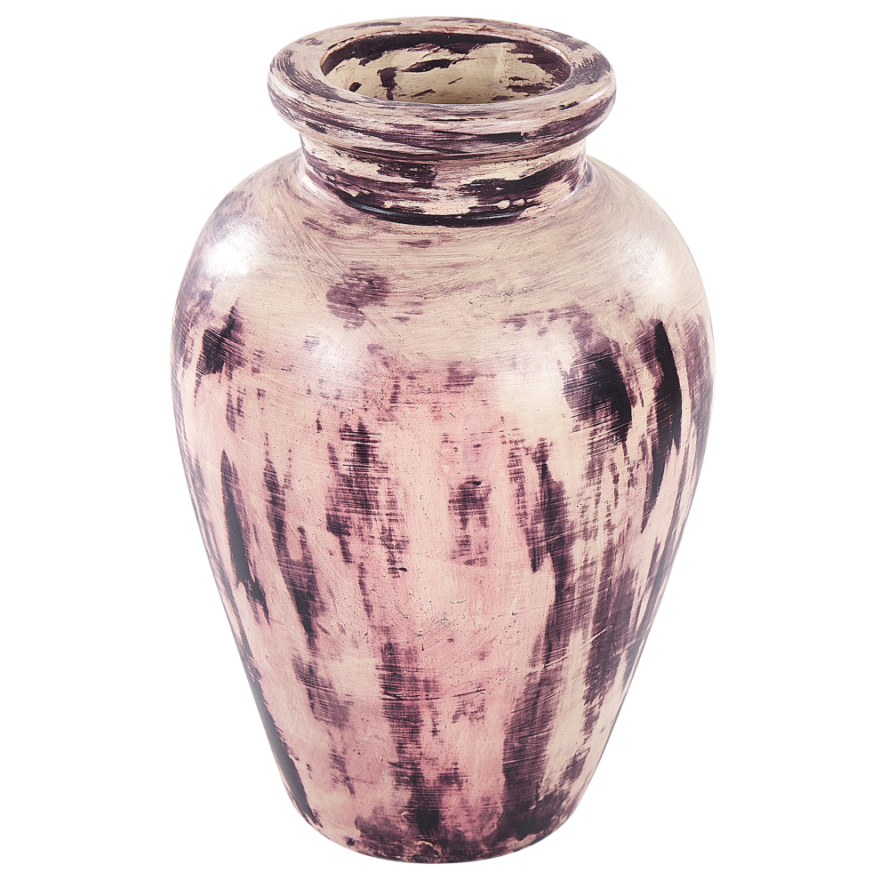 Decorative Vase AMATHUS Ceramic 34 cm Violet