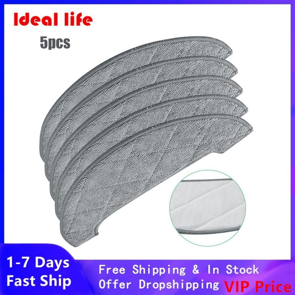 Mopping Cloths Replaceble Mops Cloths Parts For XIAOMI VIOMI S9 Roidmi Eve Plus Robot Vacuum Cleaner Cleaning Pads Replacement-image-OPC-PDYBVKX-NEW