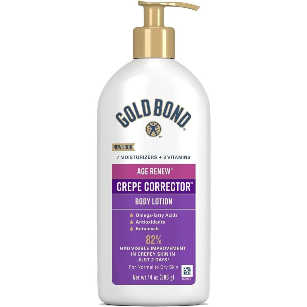 Gold Bond Age Renew Crepe Corrector Body Lotion 14 oz (396g)