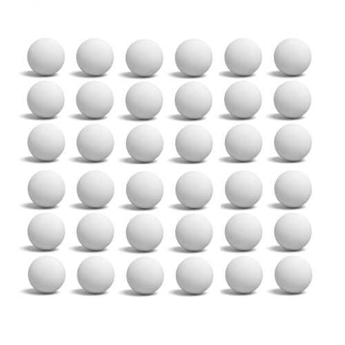 36 Table Tennis Ping Pong Balls Lightweight Replacement Ball 4cm