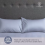 Flax Linen Ancient Design Duvet Cover set silver ( Double ) 7