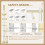 PawHut PawHut Floor To Ceiling Cat Tree 6-Tier with Scratch Post Bed Hammock Beige 6