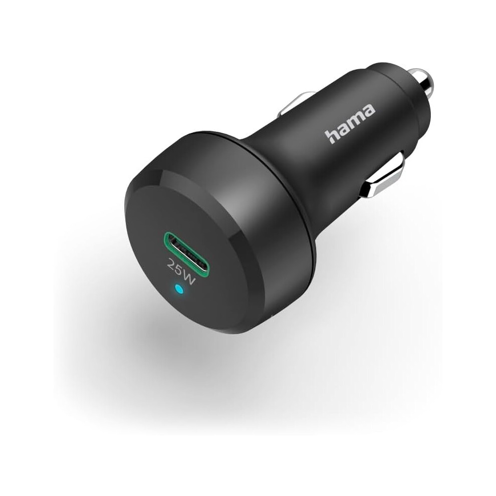 Hama 25W Approved Super Fast Charging Car Charger USB-C