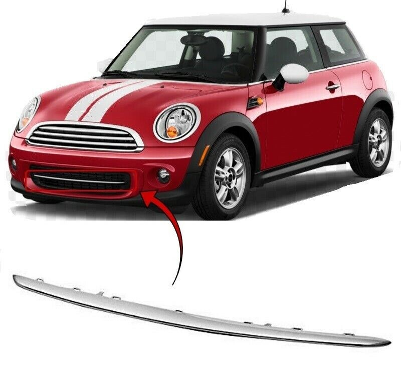 Mini Hatchback R56 Lci 2010-2014 Front Bumper Grille Lower Moulding ...
