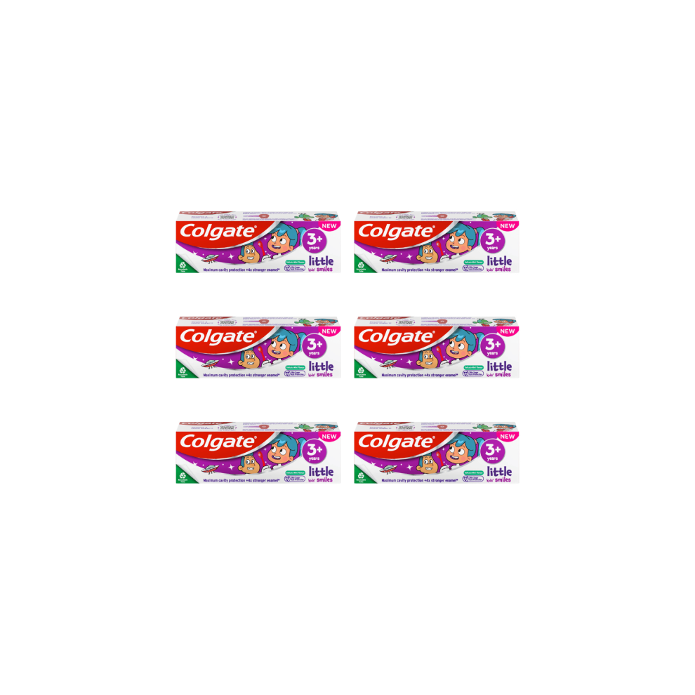 Colgate Kids 3-5 Years Toothpaste 50ml - Pack of 6