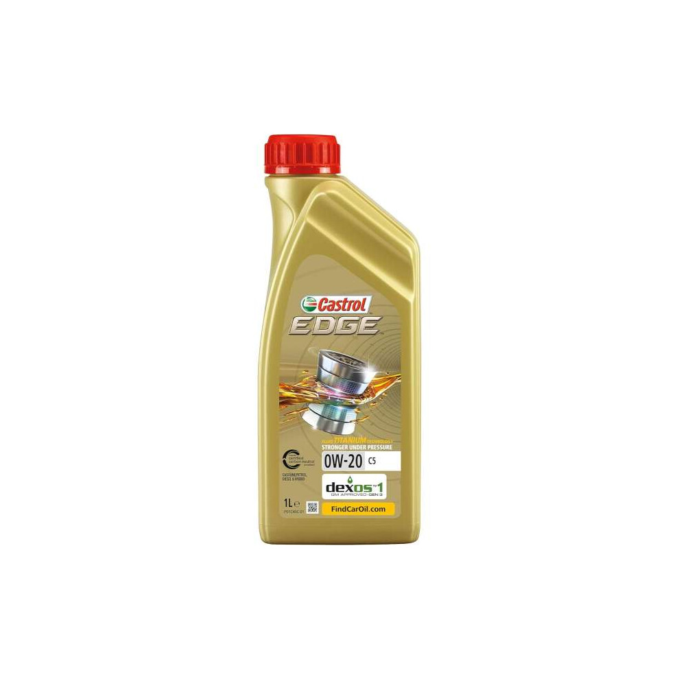 Castrol Edge Titanium 0W-20  C5 Engine Oil 1L