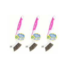 Dishmatic Cleaning Brush Big Job Pink - Pack of 3