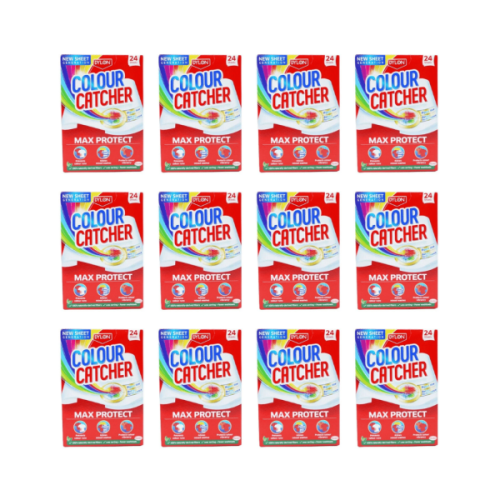 Dylon Dylon Colour Catcher Max Protect Laundry Sheets 24 Sheets - Pack of 12