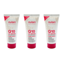 Nulon Hand Cream Q-10 Co-Enzyme Vitamin E & B5 75ml - Pack of 3