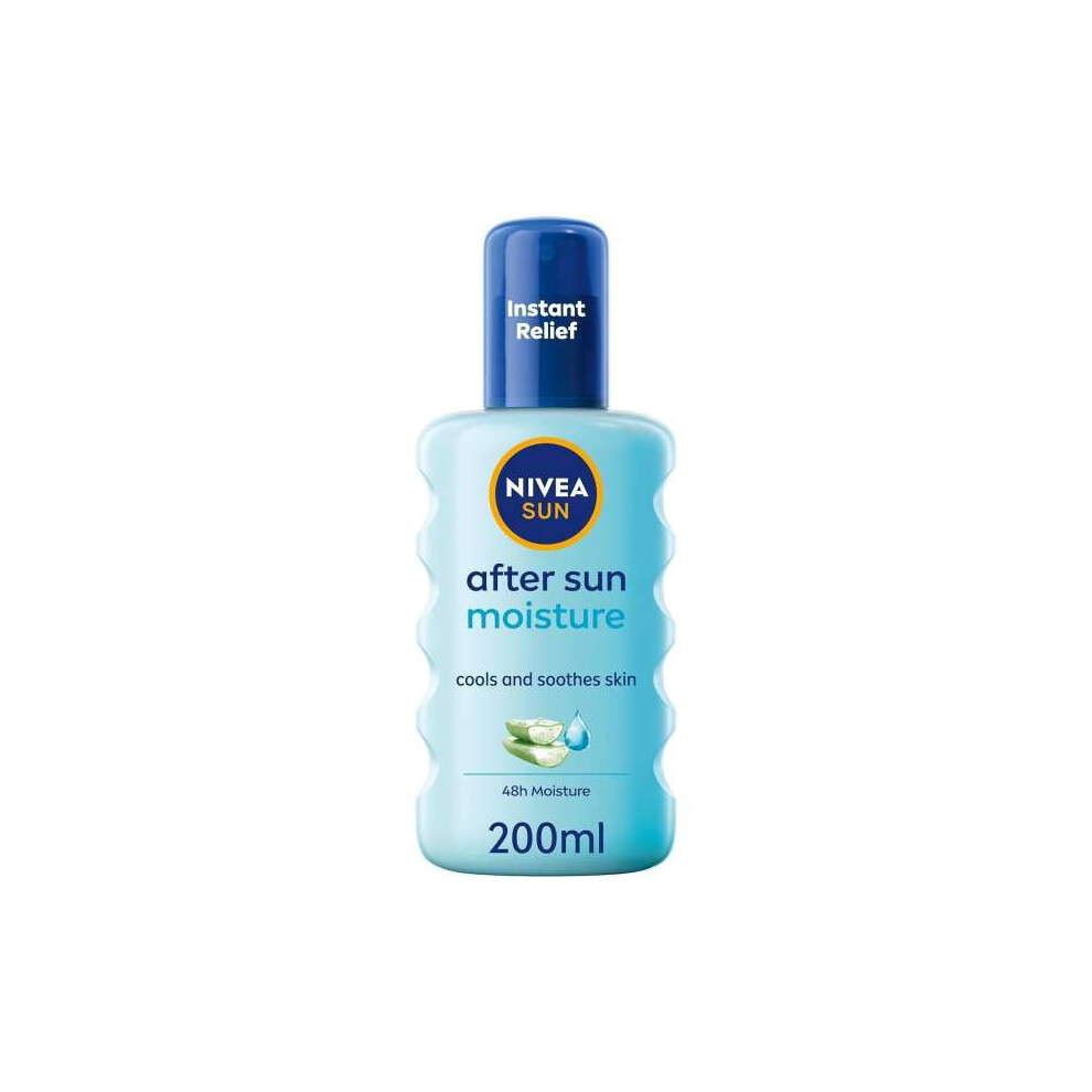 Nivea Moisture Spray After Sun Cool & Sooth Skin Aloe Vera 200ml