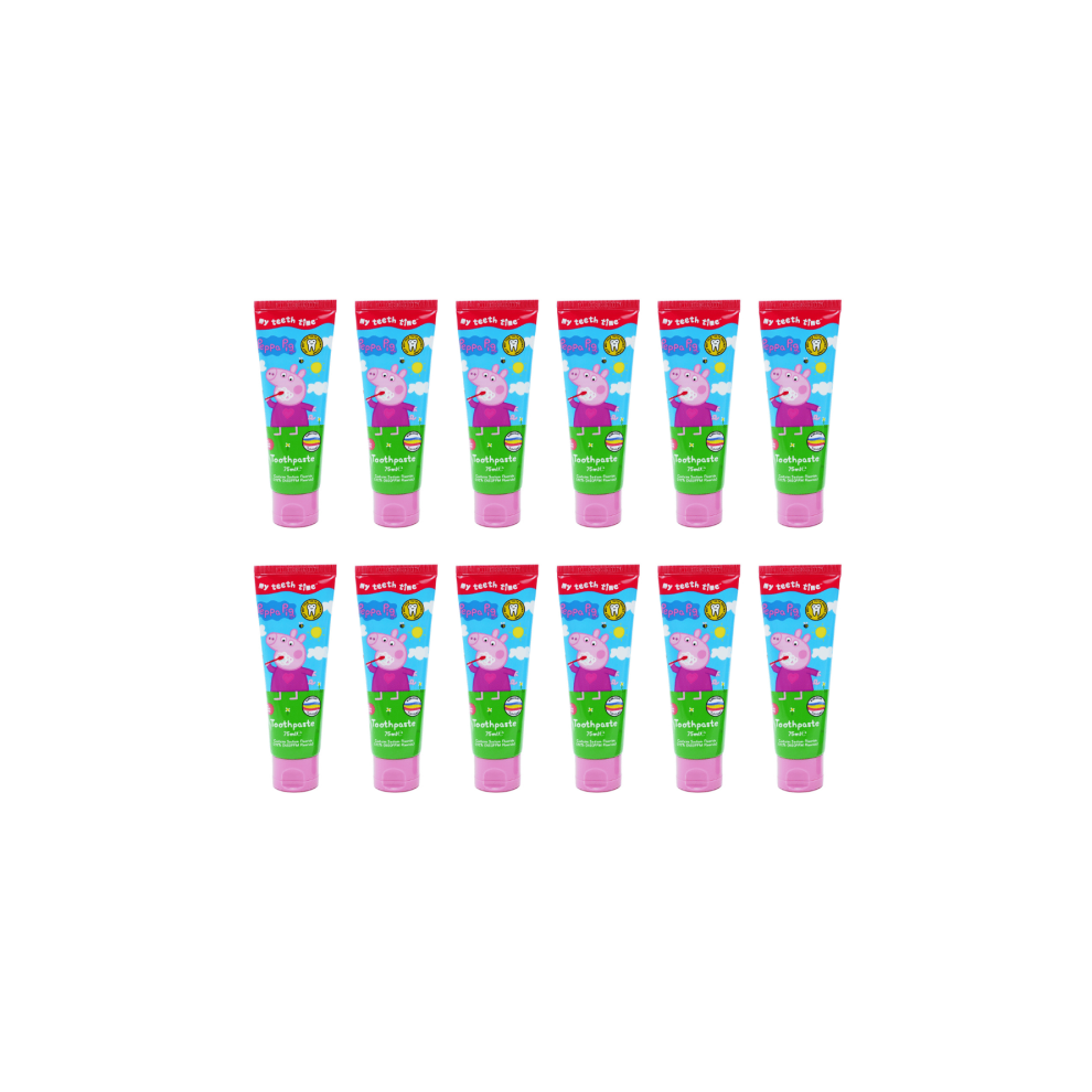 Peppa Pig Toothpaste 75ml - Pack of 12