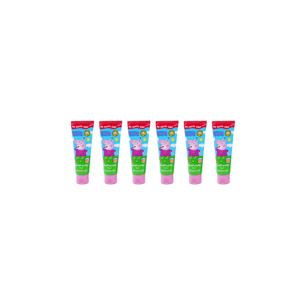 Peppa Pig Toothpaste 75ml - Pack of 6