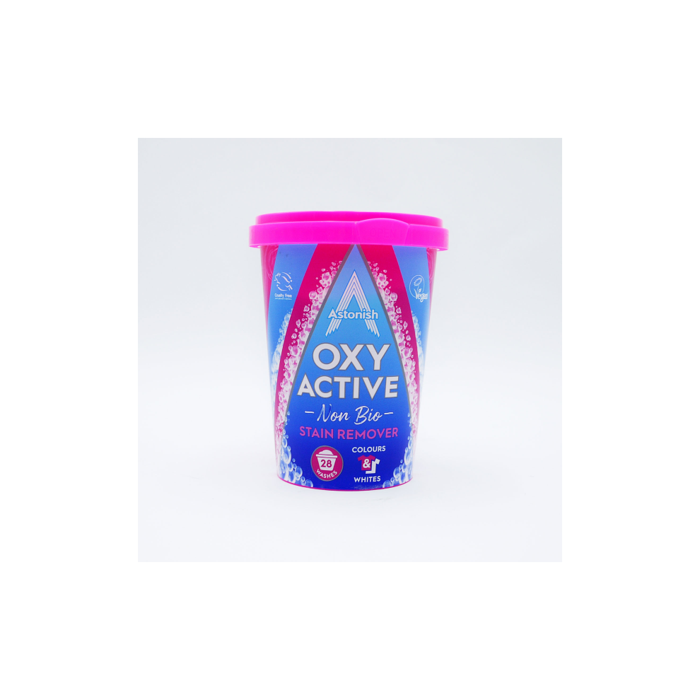 Astonish Oxy Active Non-Bio Stain Remover 625g