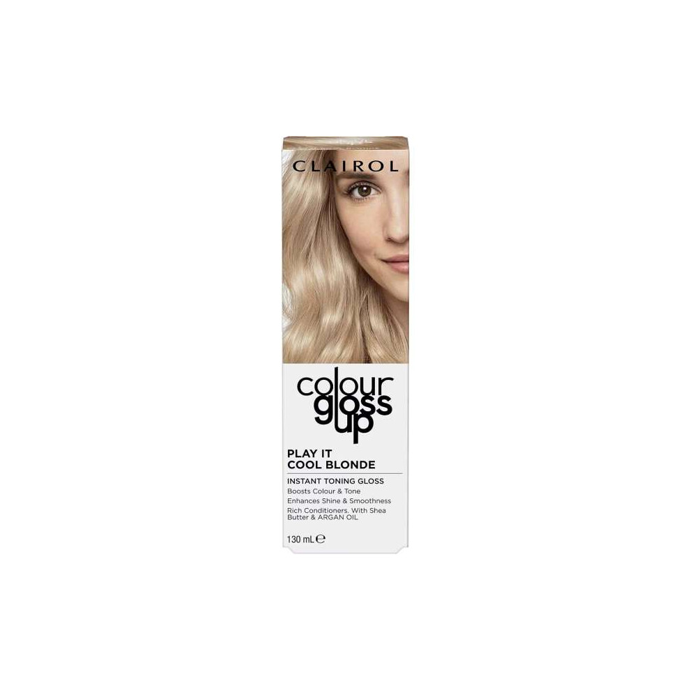 Clairol Colour Gloss Up Conditioner Play It Cool Blonde 130ml