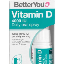 BetterYou Daily Oral Spray Vitamin D 4000 IU 15ml