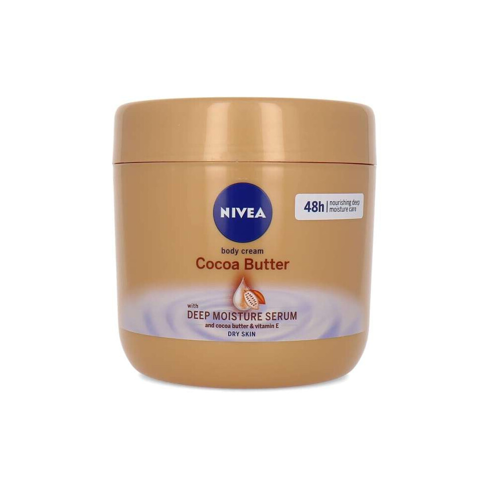 Nivea Body Moisture Cream Cocoa Butter & Vitamin E 5 In 1 care 400ML