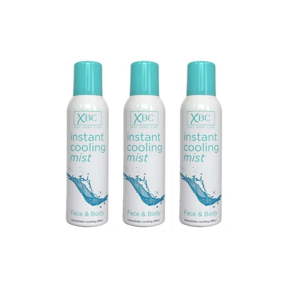 XBC Instant Cooling Mist Face & Body 150ml - Pack of 3