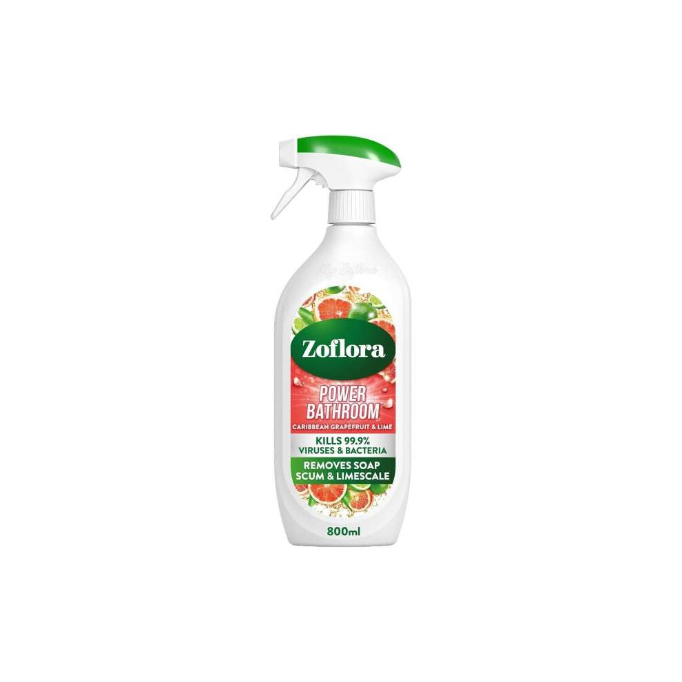 Zoflora Power Bathroom Cleaner Grapefruit & Lime 800ml