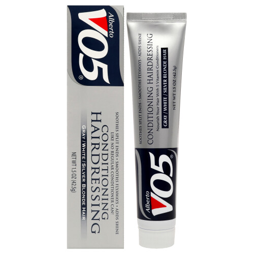 VO5 Conditioning Hairdressing - Gray White Silver Blonde Hair by Alberto VO5 for Unisex - 1.5 oz Conditioner