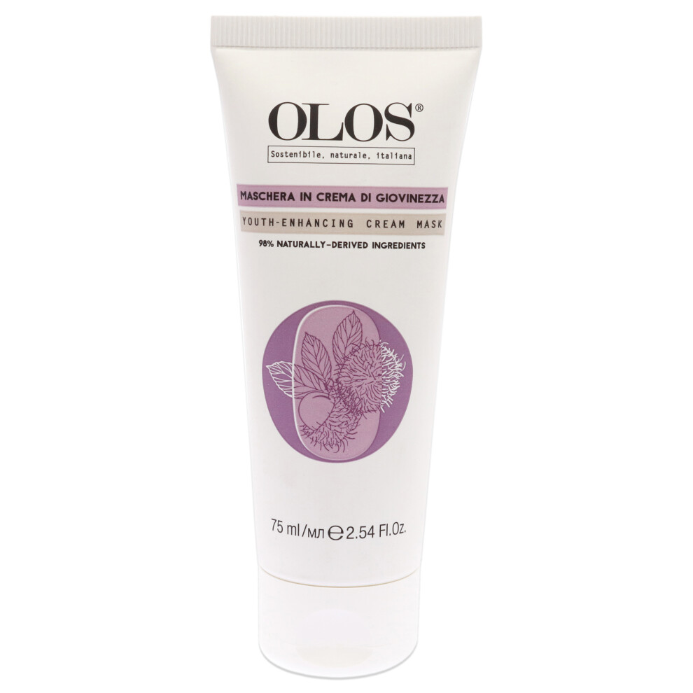 Olos Natura Cream Youth-Enhancing Mask By Olos For Unisex - 2.54 Oz