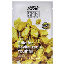 Mascarilla Facial de Oro Skin Secrets de Nykaa Naturals - 1 Unidad