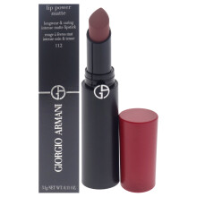 Lip Power Matte Longwear Lipstick - 112 Stylish by Giorgio Armani for Women - 0.11 oz Lipstick