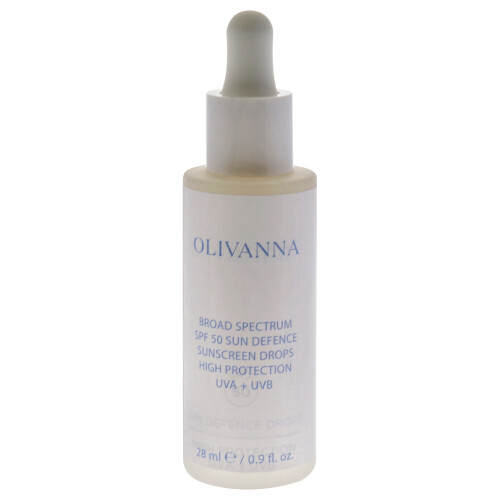 Gotas de Protector Solar Olivanna Sun Defence SPF 50 - 0.9 oz 1