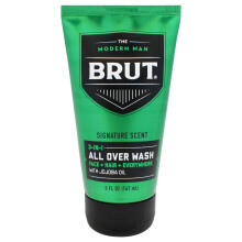 Classic Scent 3-in-1 All Over Wash von Brut für Männer – 5 oz Duschgel