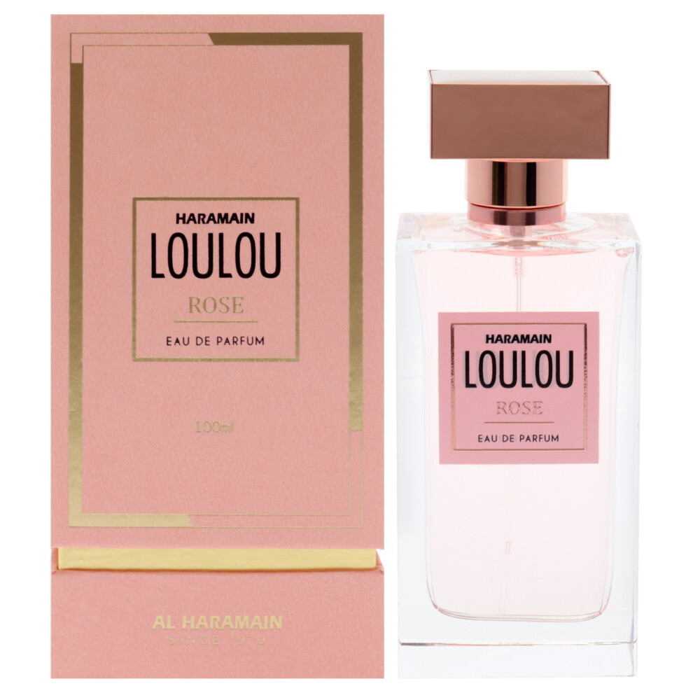 Loulou Rose by Al Haramain for Women - 3.33 oz EDP Spray