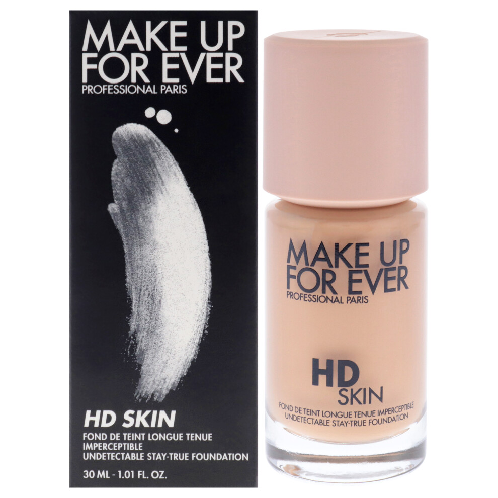 Make Up For Ever Women's Hd Skin Undetectable Stay-True Foundation - 2Y36 Warm Honey By For - 1.01 Oz Foundation