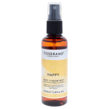Body and Room Mist - Happy by Tisserand for Unisex - 3.38 oz Mist
