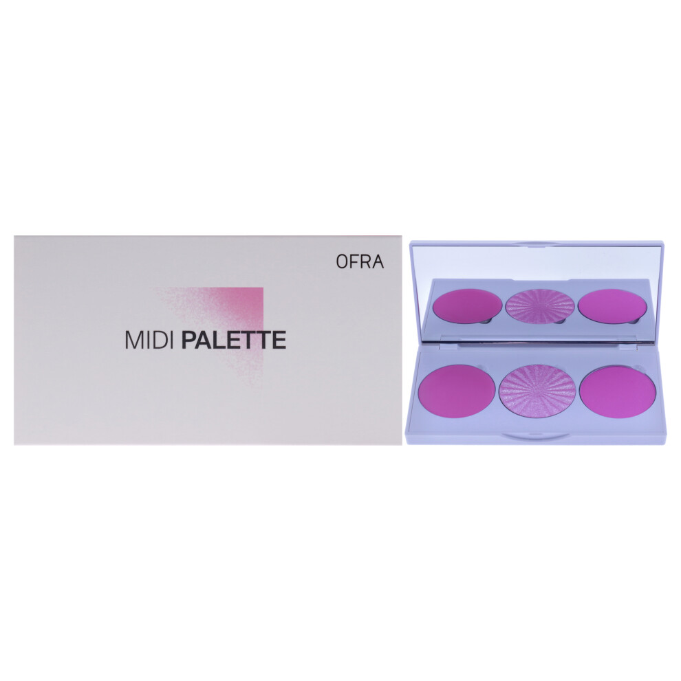 Midi Palette - Cotton Candy Skies by Ofra for Women - 0.32 oz Makeup