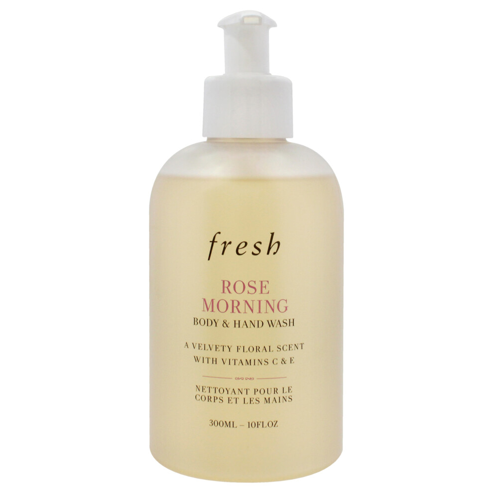 Fresh Rose Morning By For Women - 10 Oz Body Wash