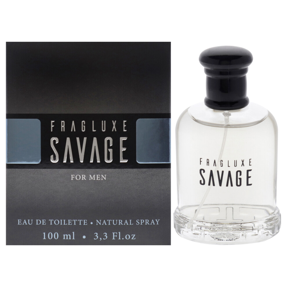 Fragluxe Savage By For Men - 3.3 Oz Edt Spray