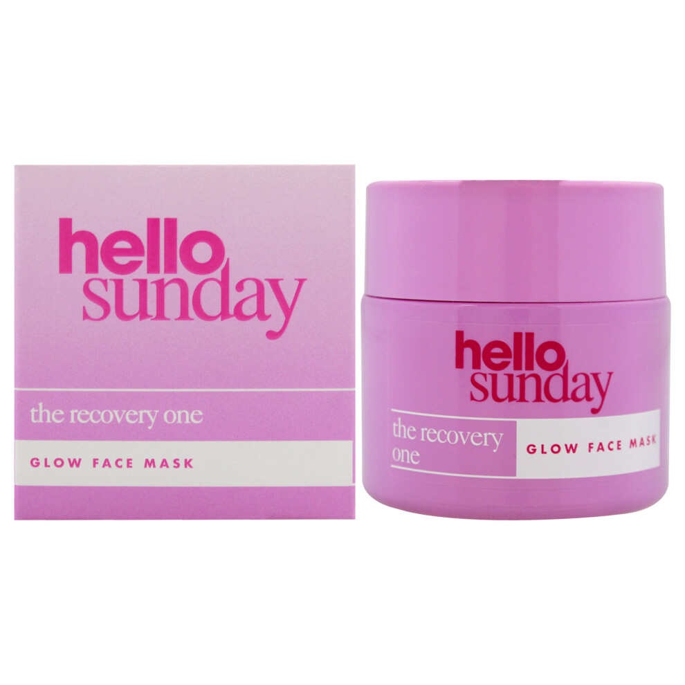 Hello Sunday Unisex The Recovery One Glow Face Mask By For - 1.7 Oz Mask