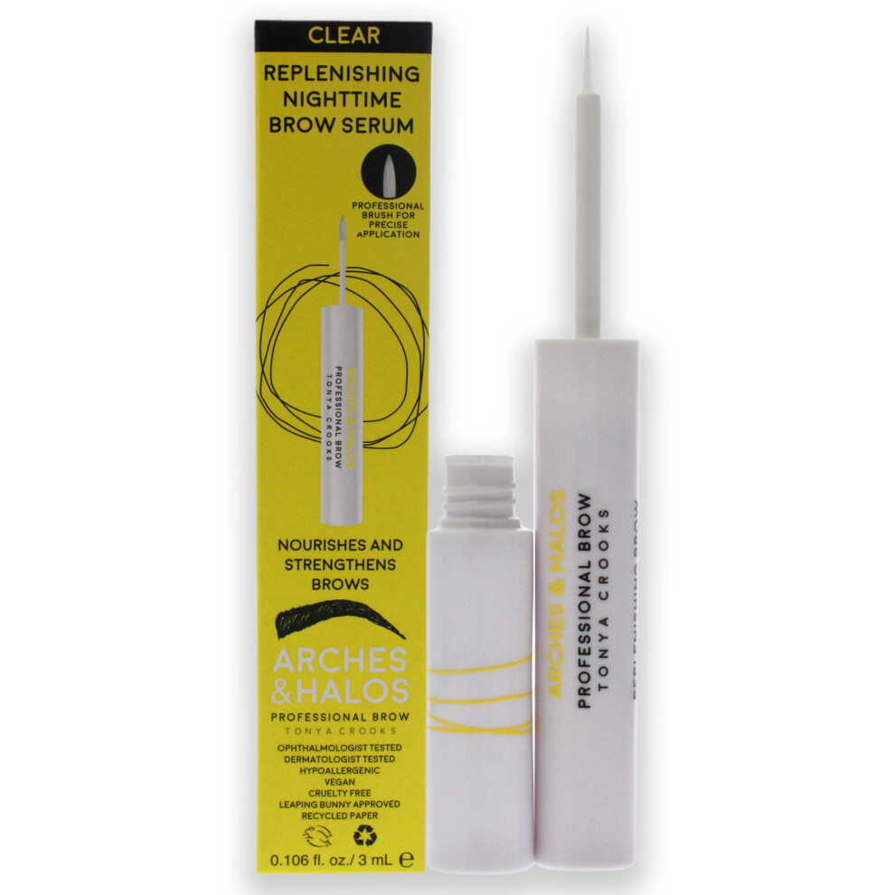 Arches And Halos Replenishing Nighttime Brow Serum By For Women - 0.106 Oz Eyebrow Serum